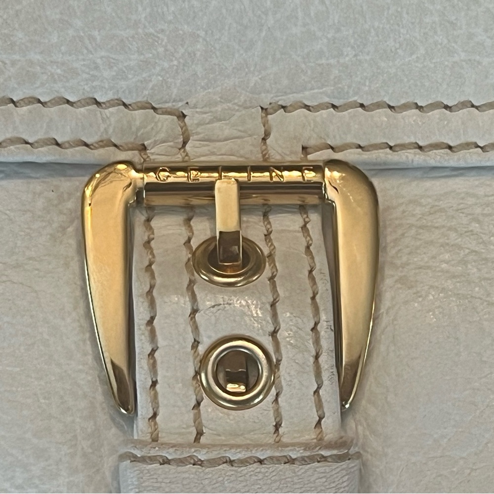Celine White Lambskin Convertible Clutch - Picture 6 of 14